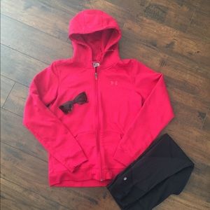 💖Pink Under Armour Hoodie 💖